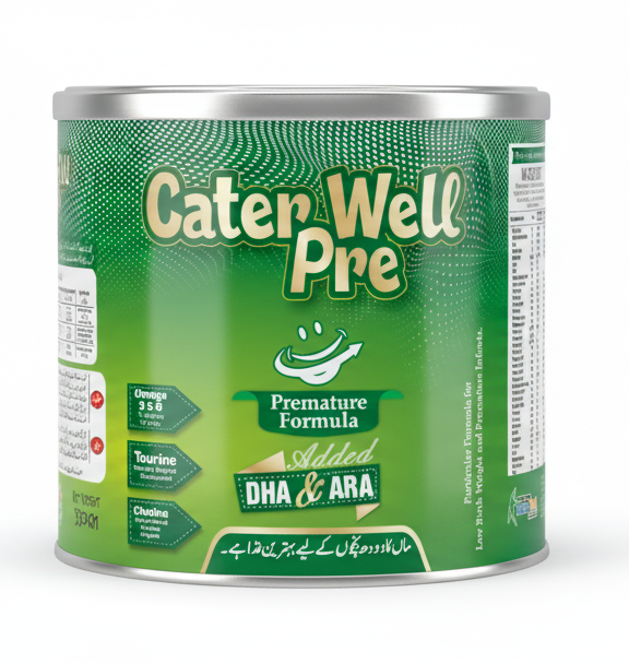 CaterWell Pre: Optimal Premature Infant Formula – DHA & ARA Enriched for Healthy Development
